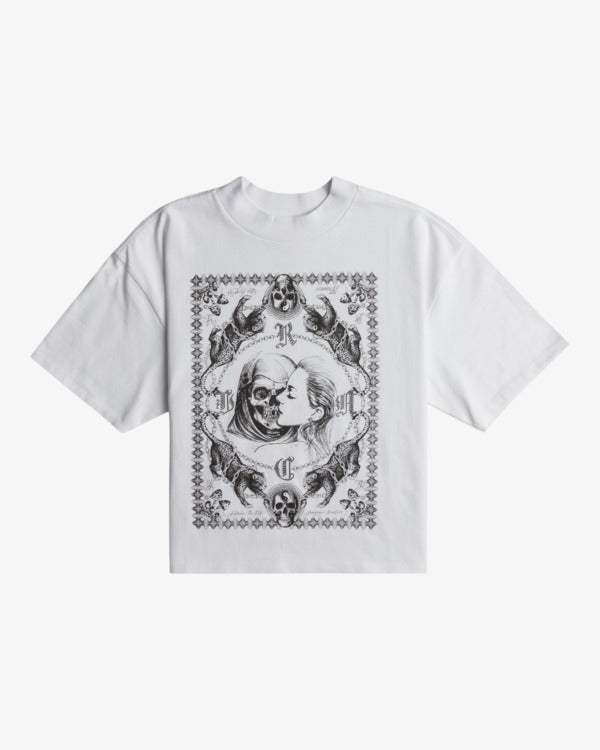 Camiseta Rvca Cheffs Kiss White