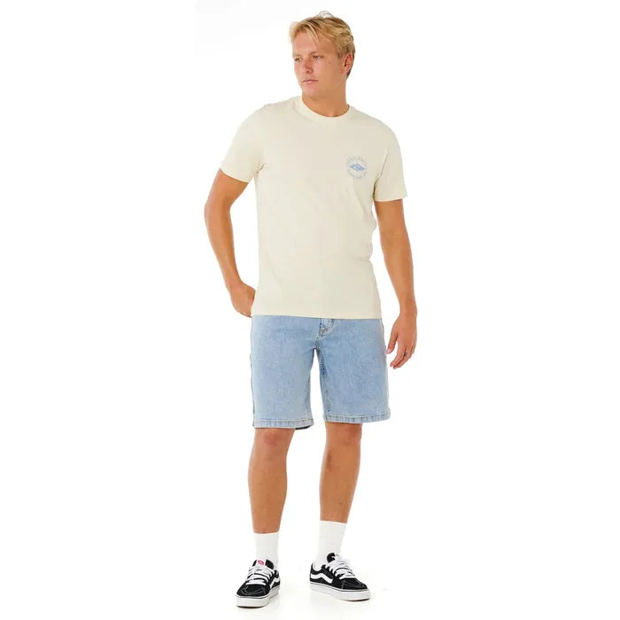 Camiseta Rip Curl Staple Tee Lemon Yellow