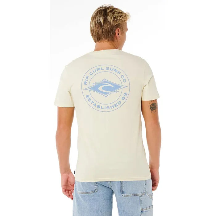 Camiseta Rip Curl Staple Tee Lemon Yellow