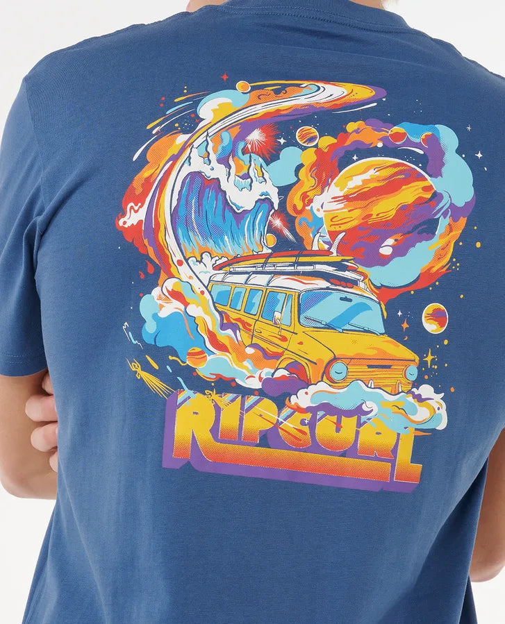 Camiseta Rip Curl Surf Trip Tee Light Navy