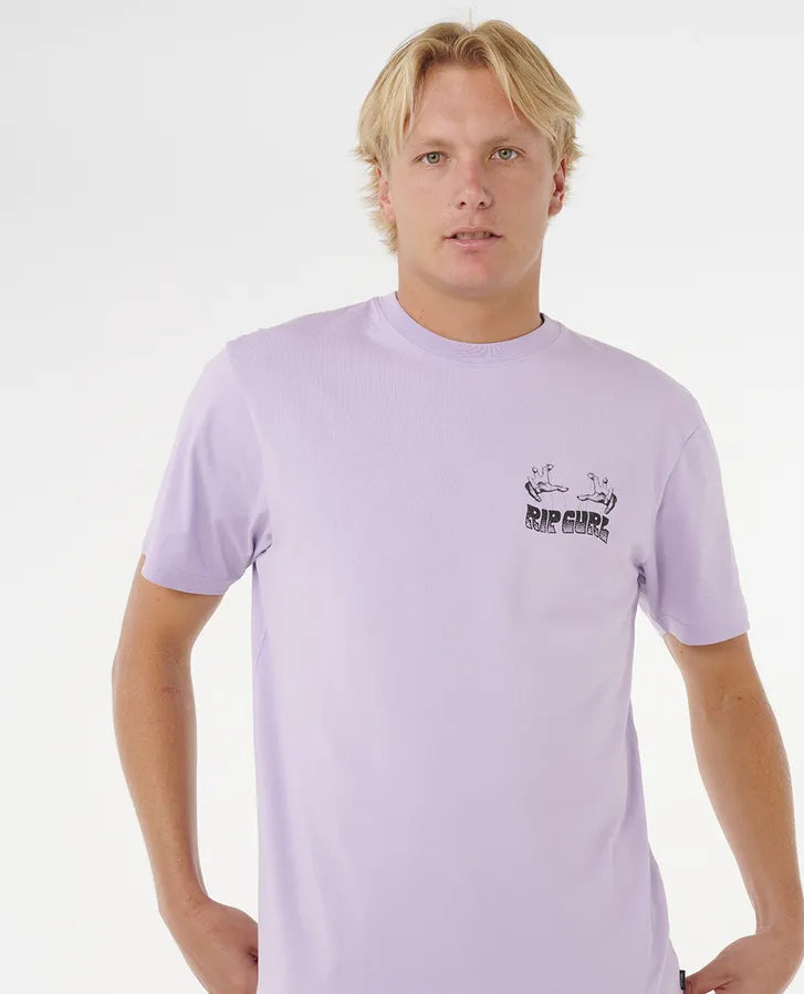 Camiseta Rip Curl Surf Trip Tee Iced Lavender