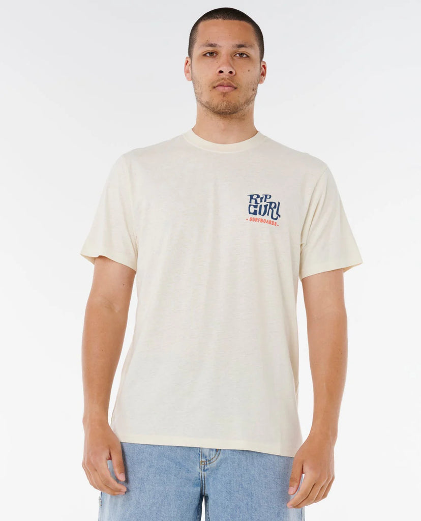 Camiseta Rip Curl Shaper Address Tee Bone