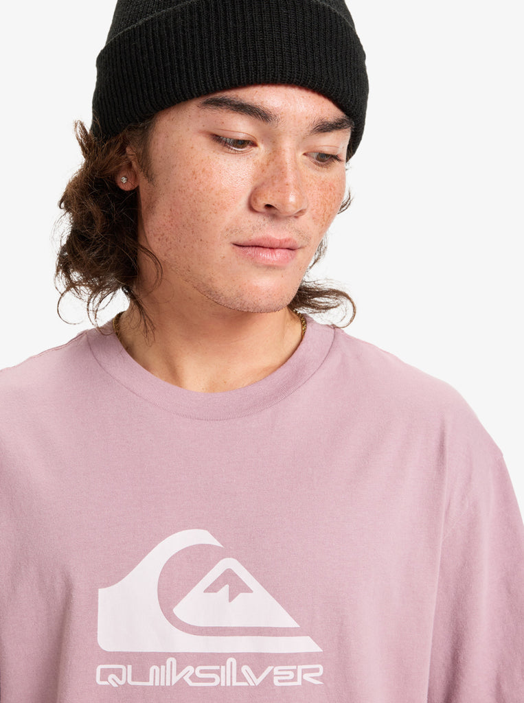 Camiseta Quiksilver Comp Logo Elderberry