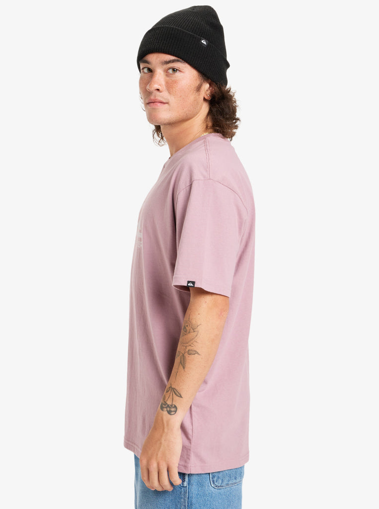Camiseta Quiksilver Comp Logo Elderberry