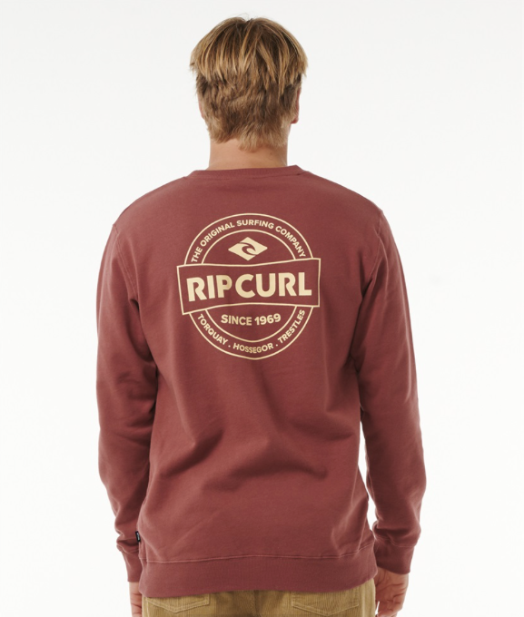 Sudadera Rip Curl Stapler Crew Apple Buttler