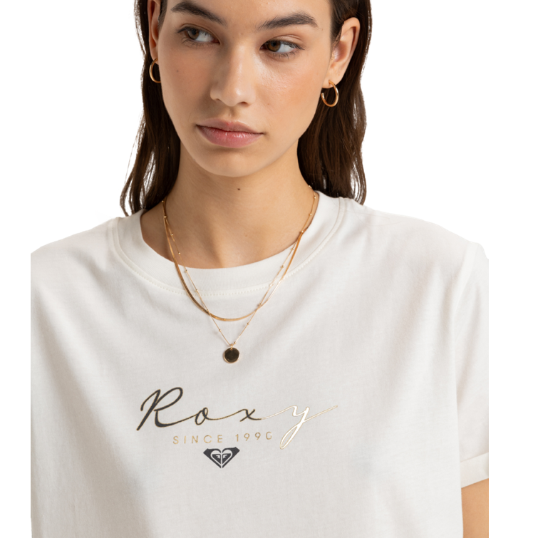 Camiseta Roxy Noon Ocean Off White