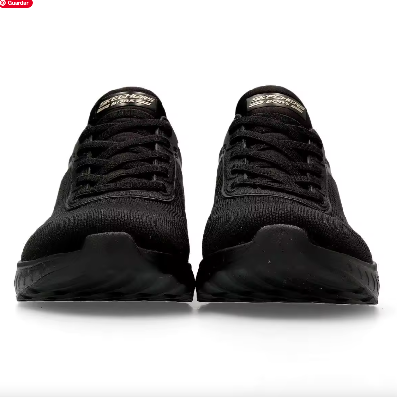 Zapatillas Skechers Bobs Squad Chaos Current Slip Ins Black