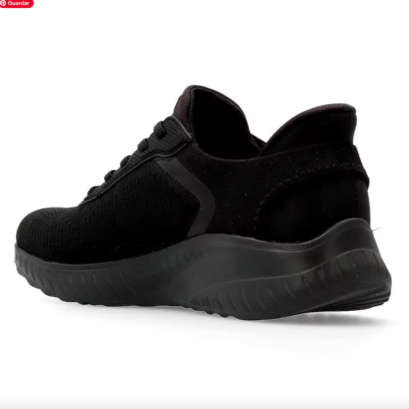 Zapatillas Skechers Bobs Squad Chaos Current Slip Ins Black