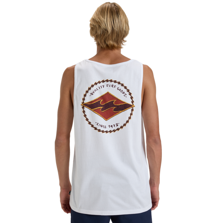 Camiseta Billabong Rotor Diamond Tank White