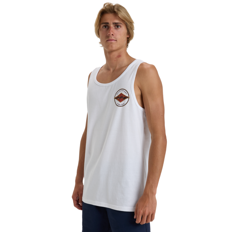 Camiseta Billabong Rotor Diamond Tank White