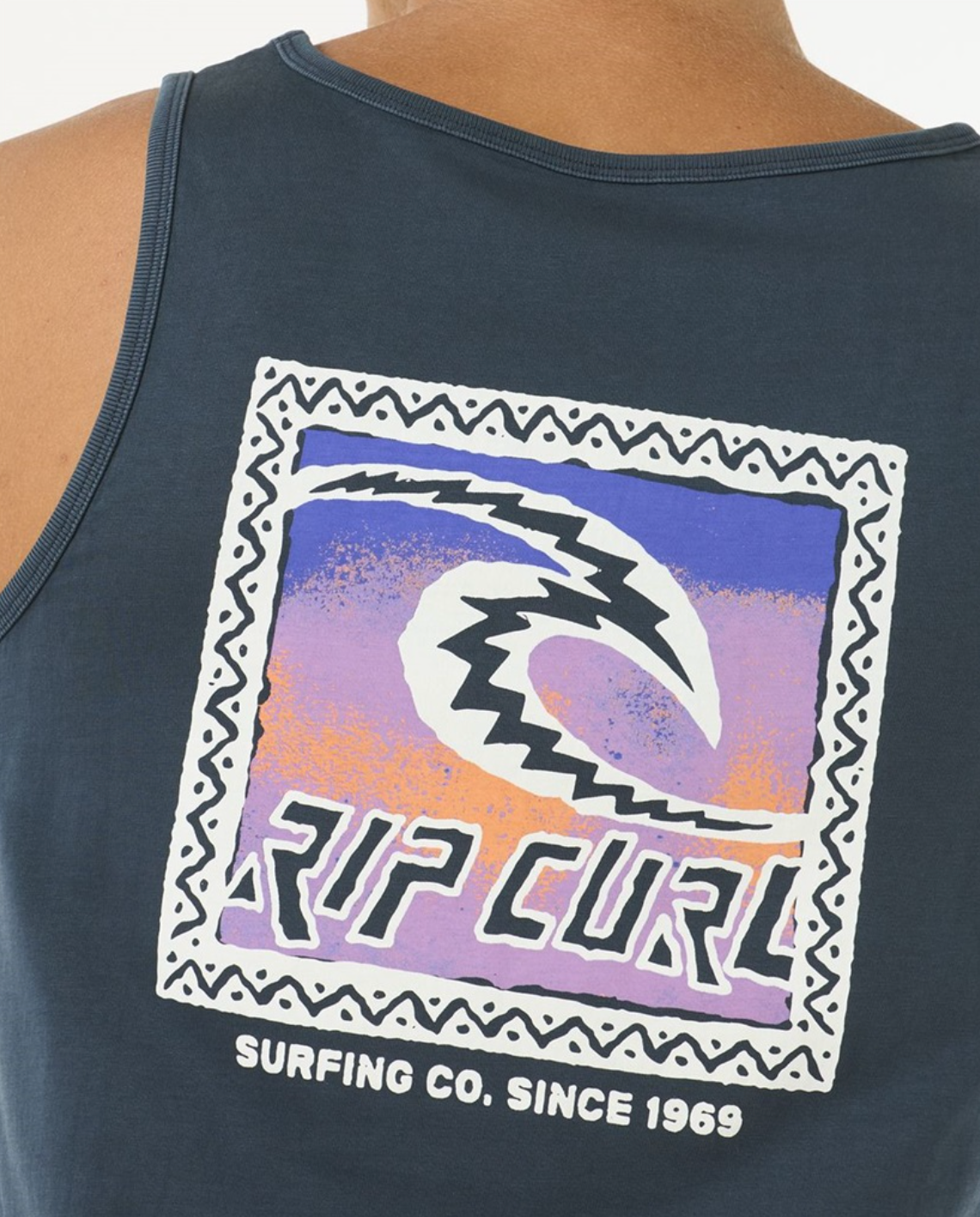 Camiseta Tirantes Rip Curl Raw Energy Trad Tank Navy