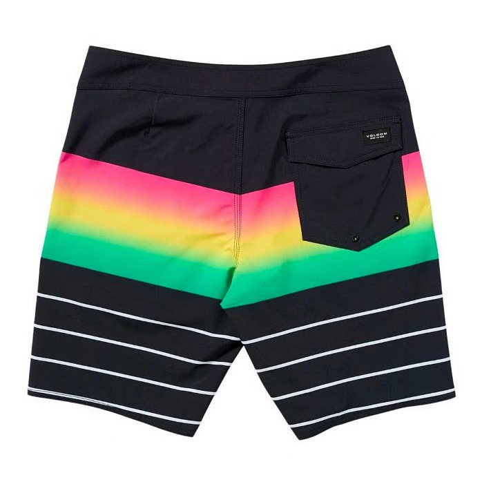 Bañador Volcom Quarta Fade Mod 19 Rasta