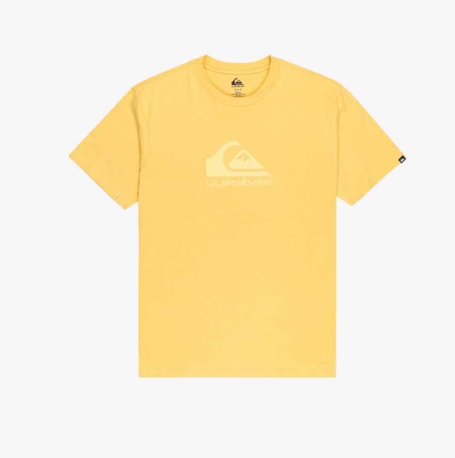 Camiseta Quiksilver Comp Logo Rattan