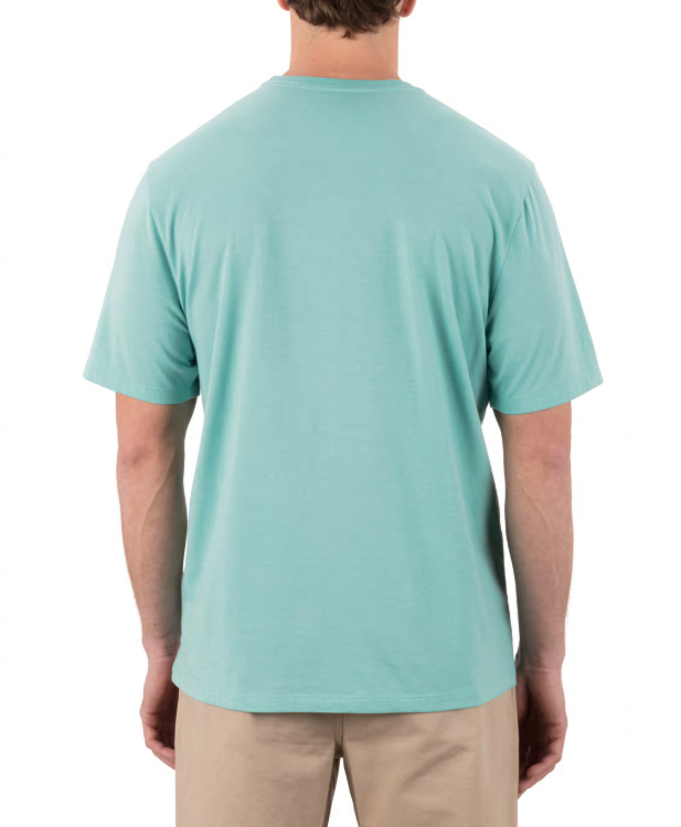 Camiseta Hurley Oz White Sea Blue