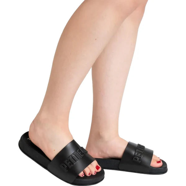 Chanclas de pala Petite Jolie Slide Black