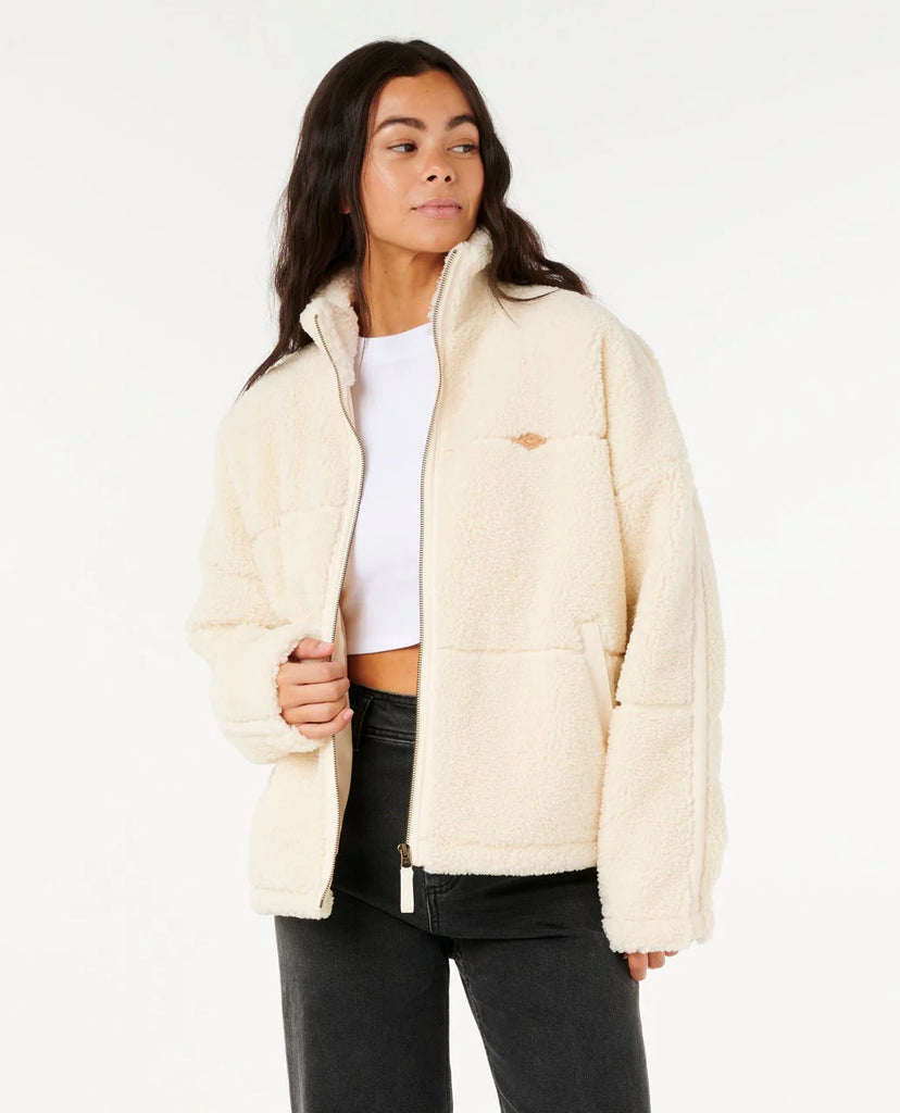 Sudadera Rip Curl Sherpa Cala Night Lyli White