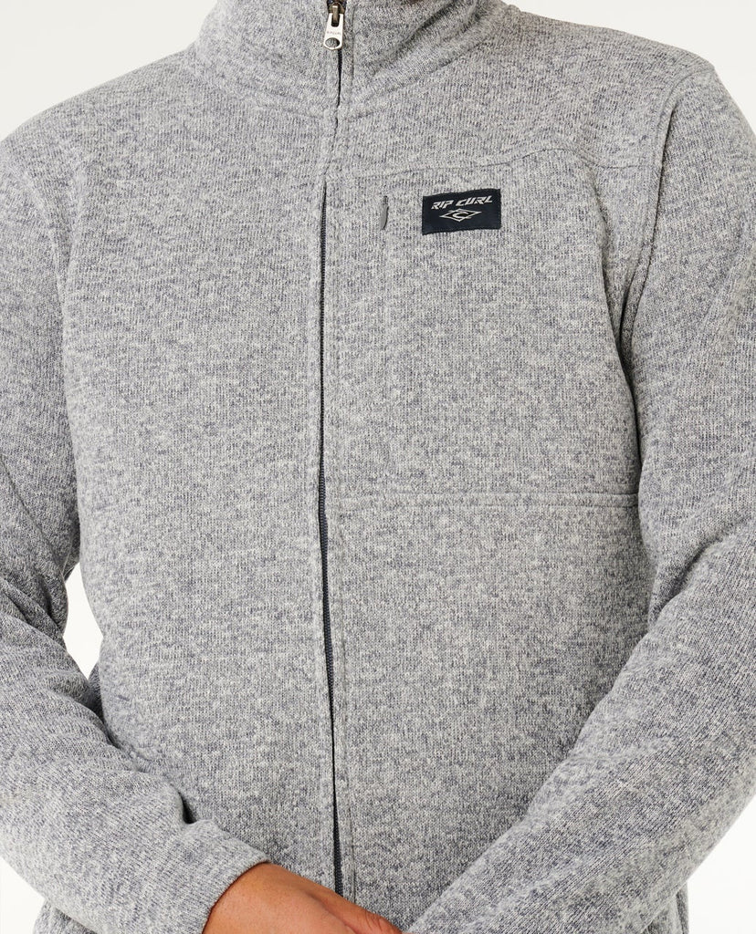 Sudadera Rip Curl Crescent Zip Light Light Grey