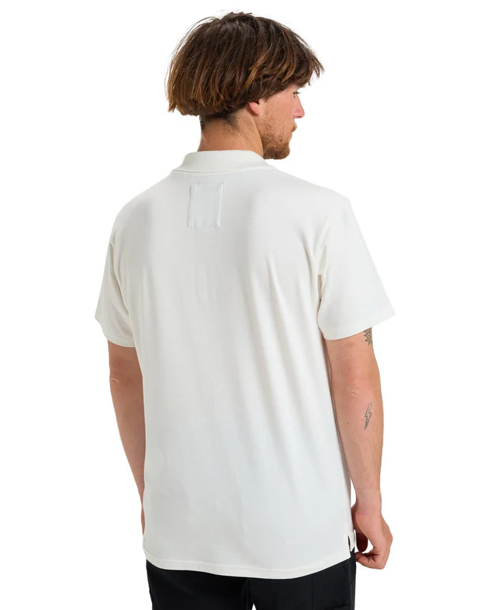 Polo Quiksilver Strecht White