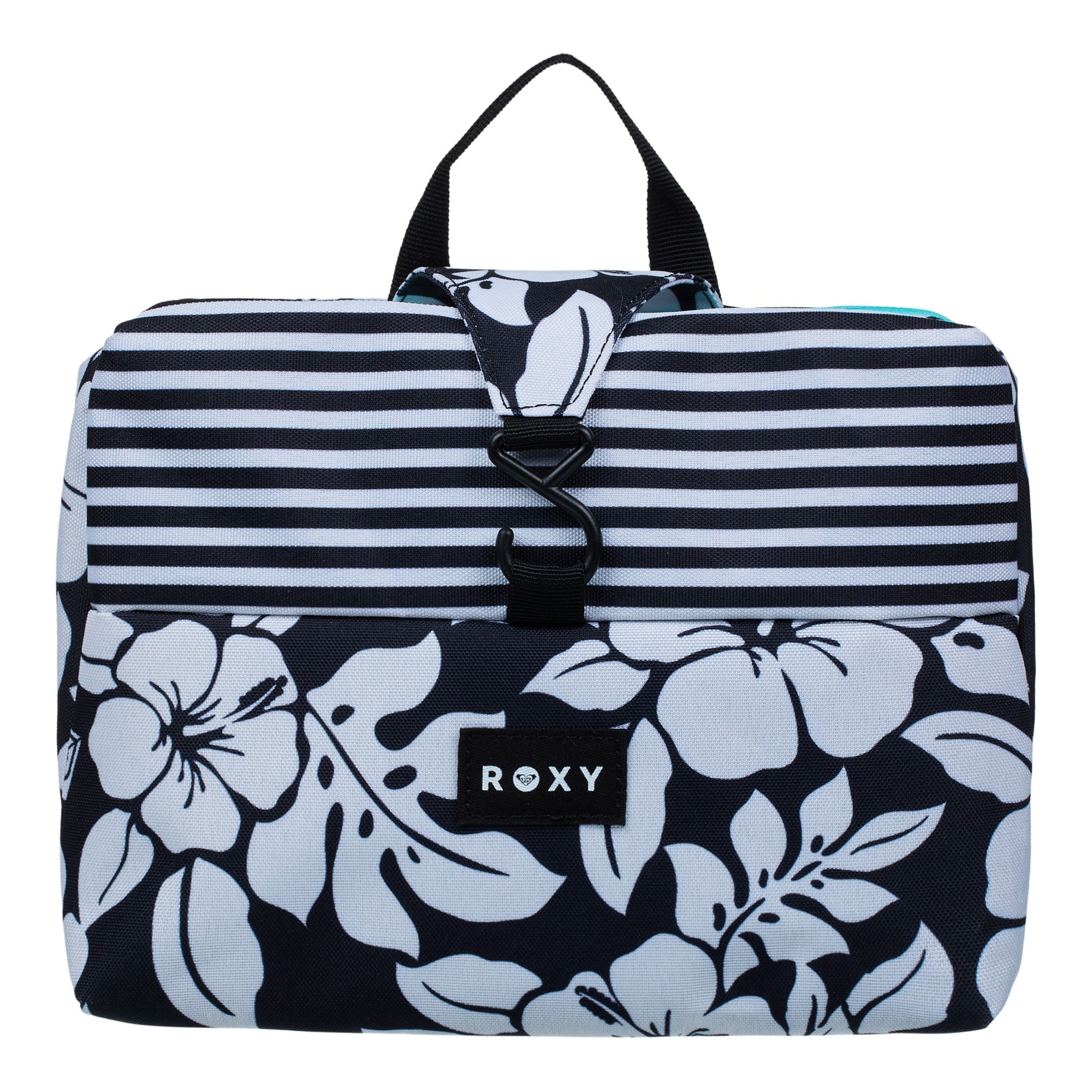 Neceser Roxy Cute Plane Anthracite The Mo, vista lateral
