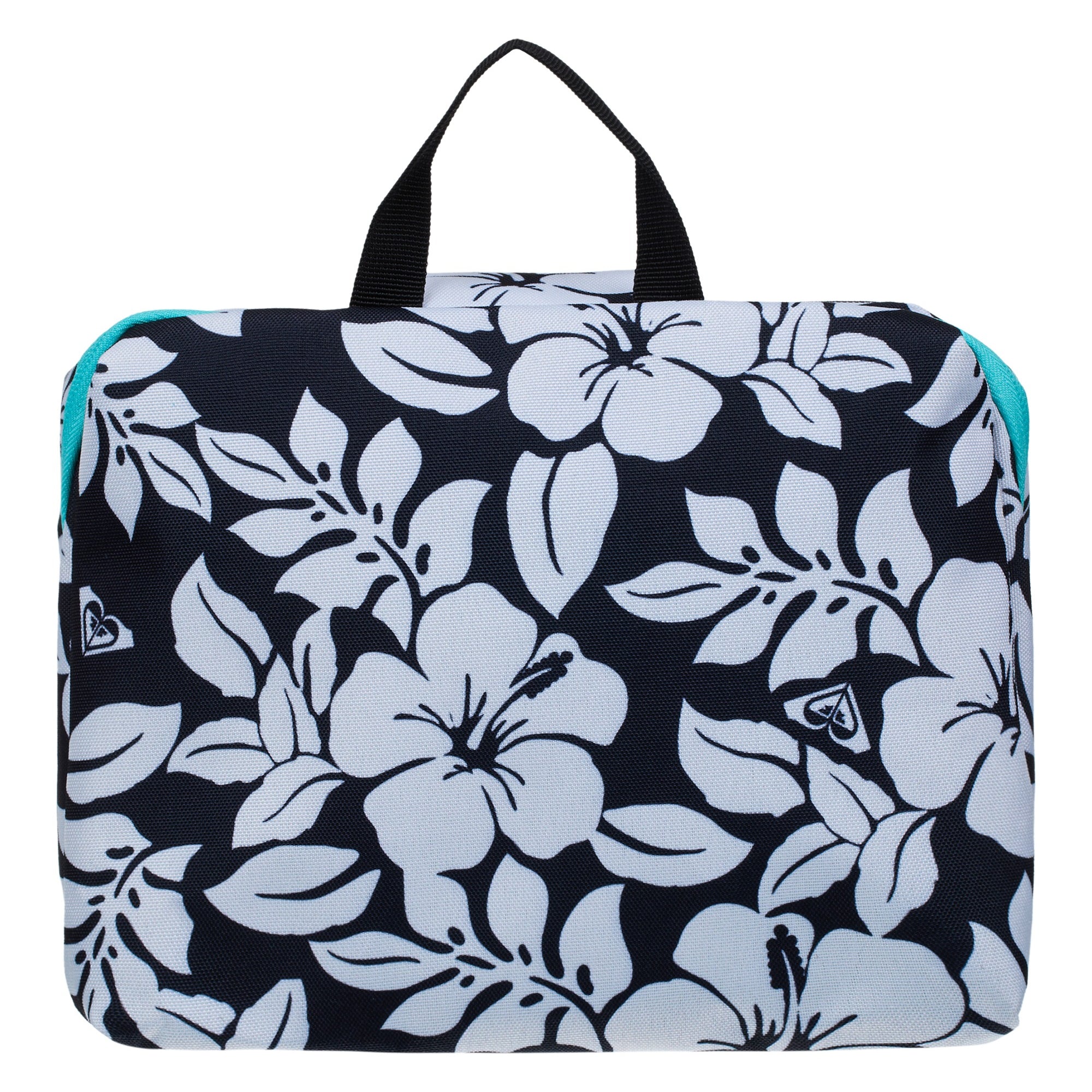 Neceser Roxy Cute Plane Anthracite The Mo, vista frontal