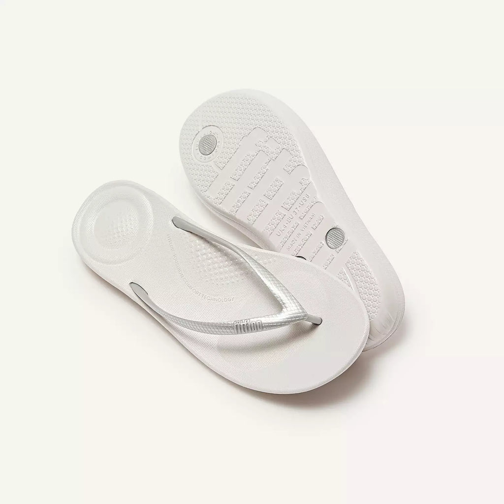 Sandalias Fitflop Iqushion Ergonomic Silver