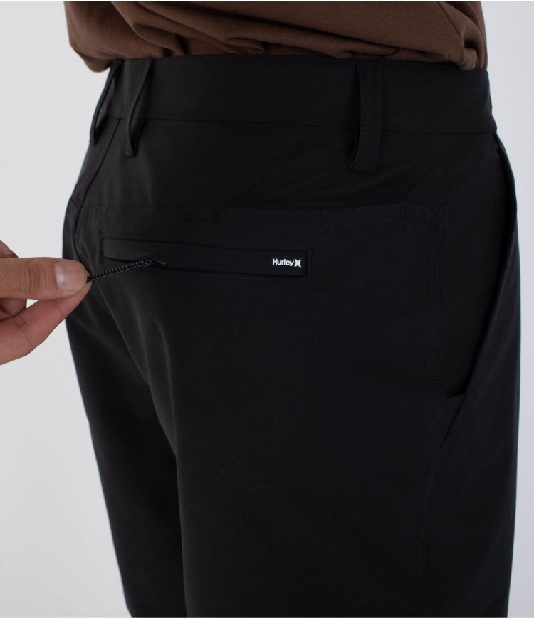 Pantalones Híbridos Hurley Phantom Walkshort Black