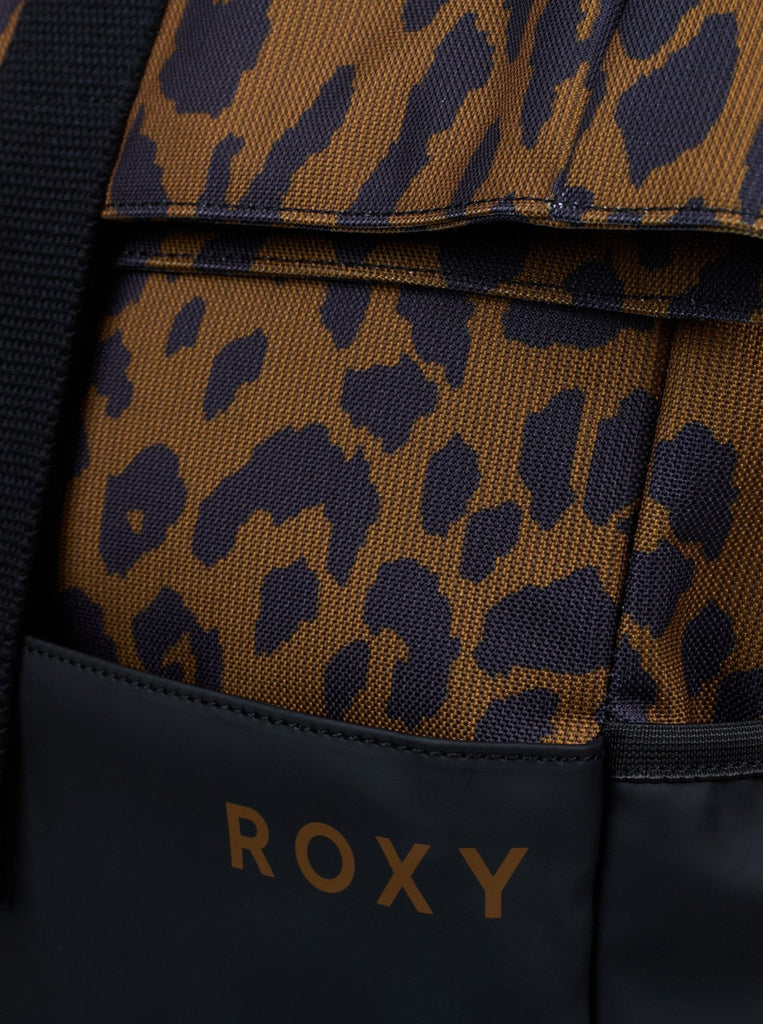 Mochila Roxy Pop It Leopard Black