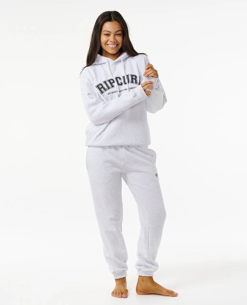 Pantalones de chándal Rip Curl Varsity Pants Grey Marle Black