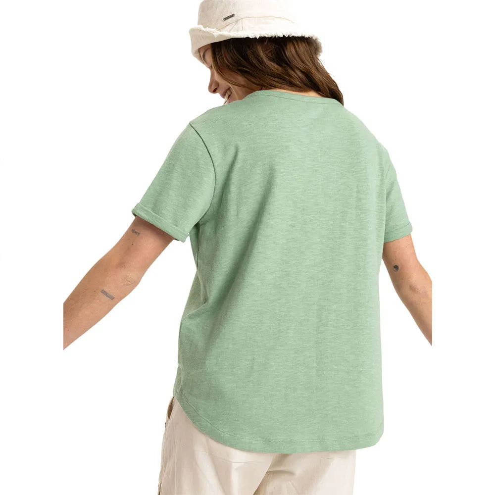 Camiseta Roxy Ocean Regular Art Basil