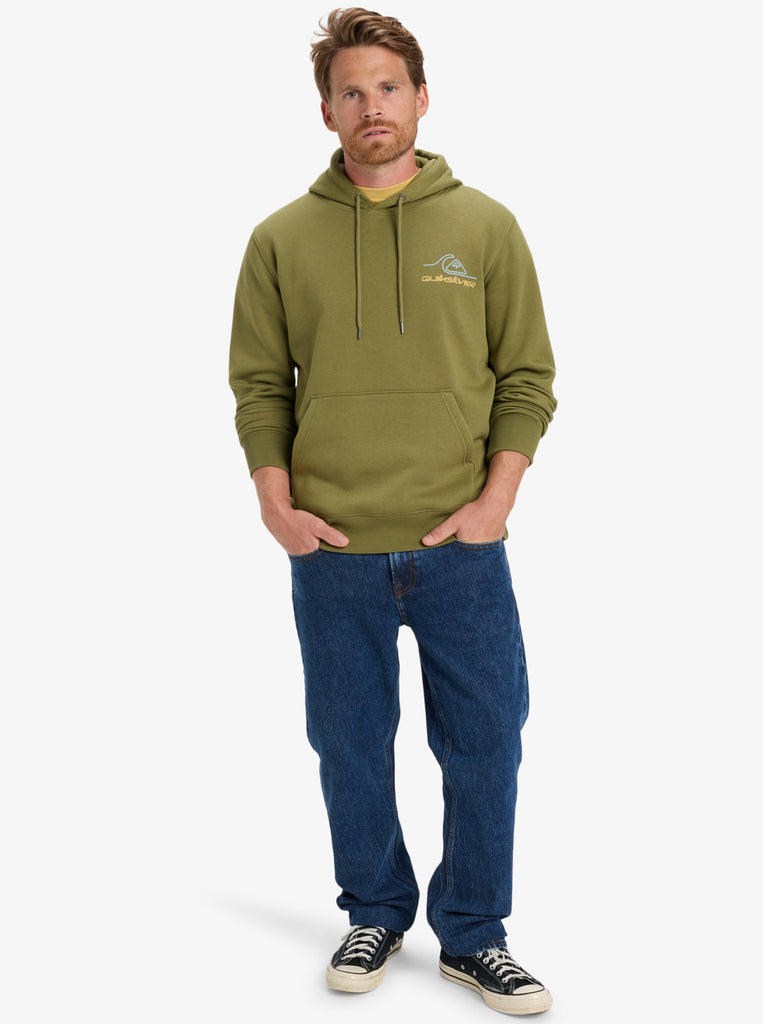 Sudadera Quiksilver Light Waves Loden Green