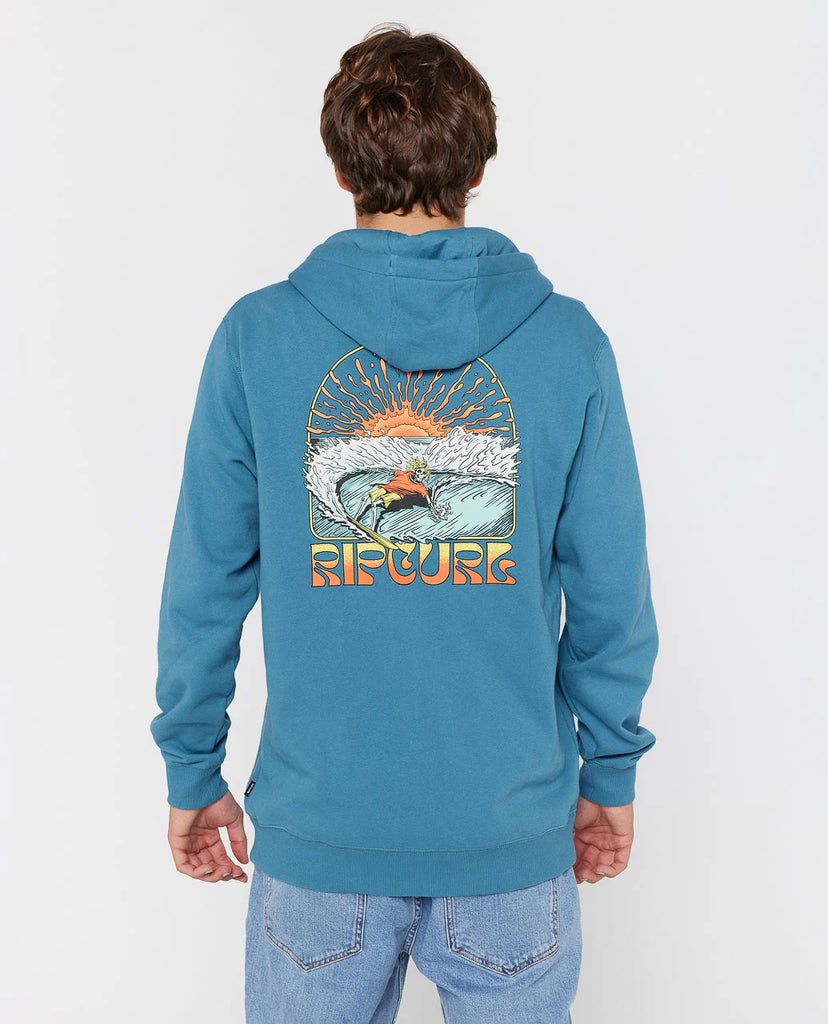 Sudadera Rip Curl Grateful Shred Zip Hood Storm Blue
