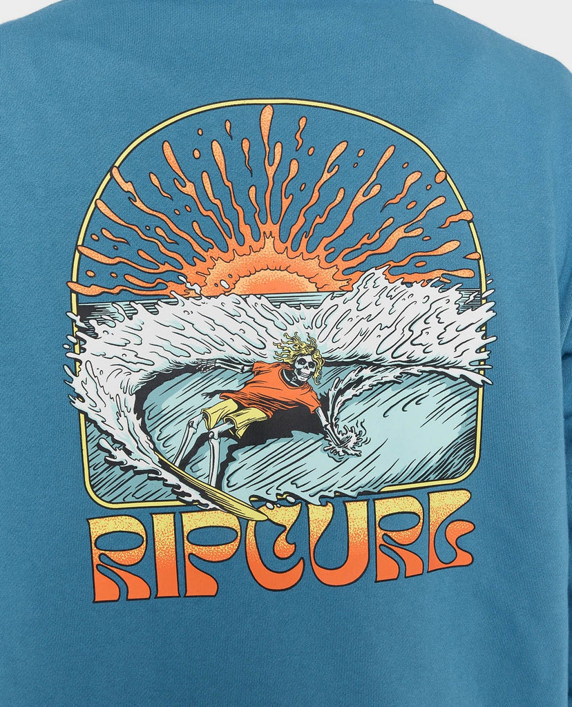 Sudadera Rip Curl Grateful Shred Zip Hood Storm Blue