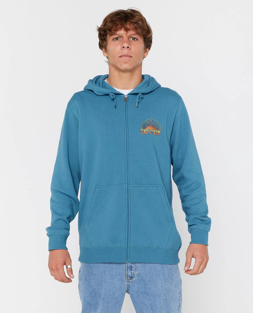 Sudadera Rip Curl Grateful Shred Zip Hood Storm Blue