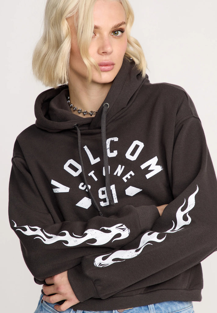 Sudadera Volcom 1991 mini hoodie black