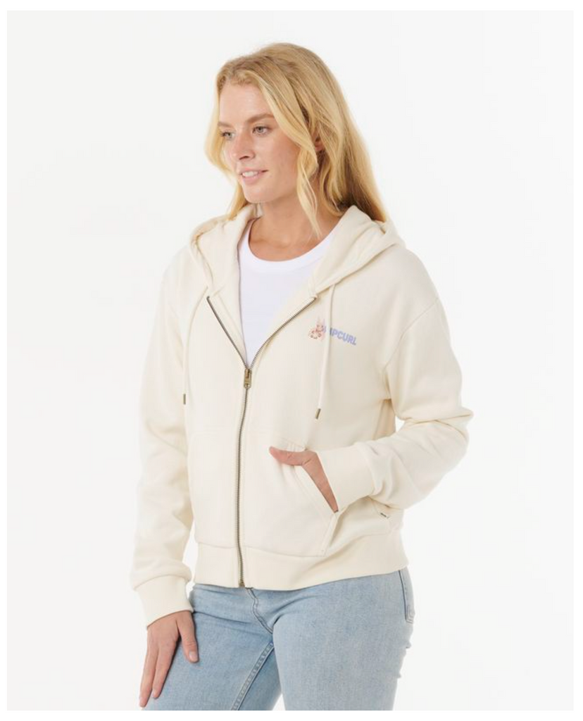 Sudadera Rip Curl Summer Sun Zip Hood Bone