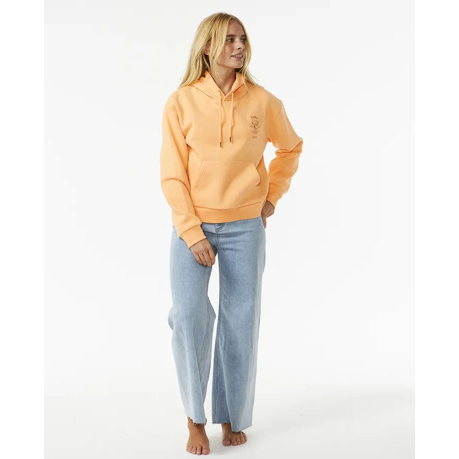 Sudadera Rip Curl Search Icon Hood Orange