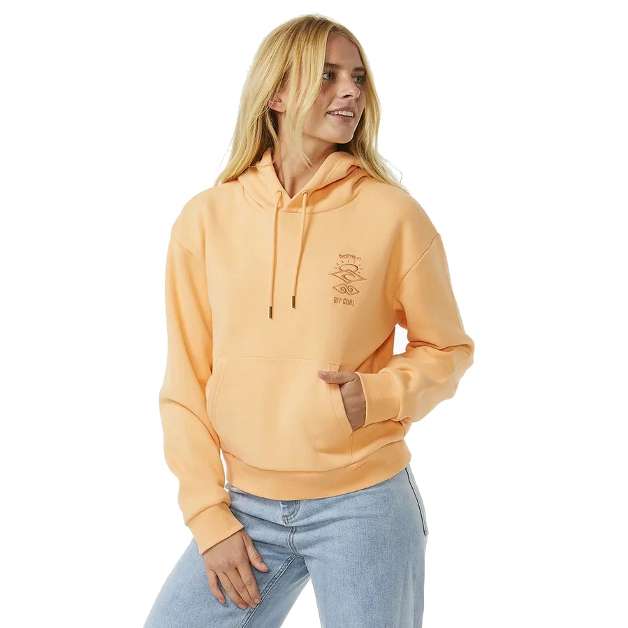 Sudadera Rip Curl Search Icon Hood Orange