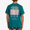 Camiseta Billabong Coral Gardeners Save The Reef Green