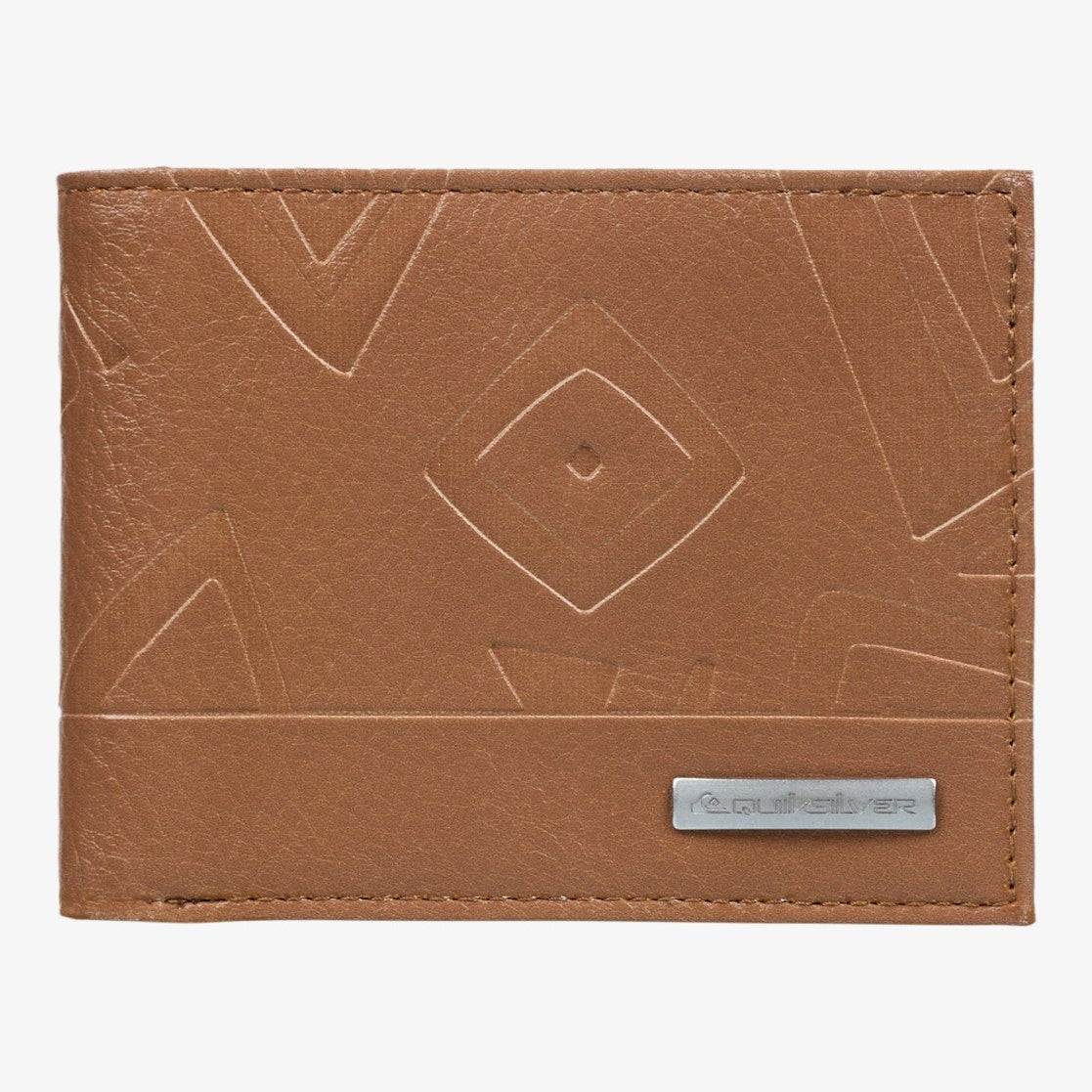 Cartera Quiksilver Freshness Tobacco Brown, vista frontal