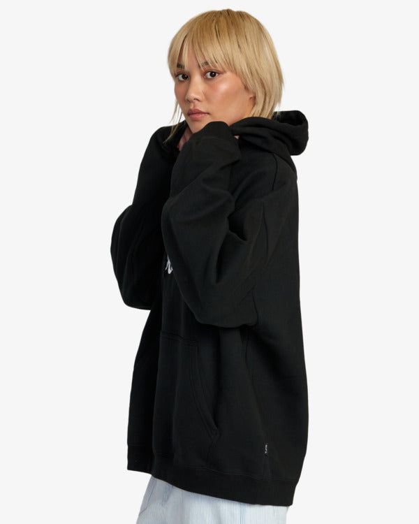 Sudadera RVCA Tough Luck Baggie Black