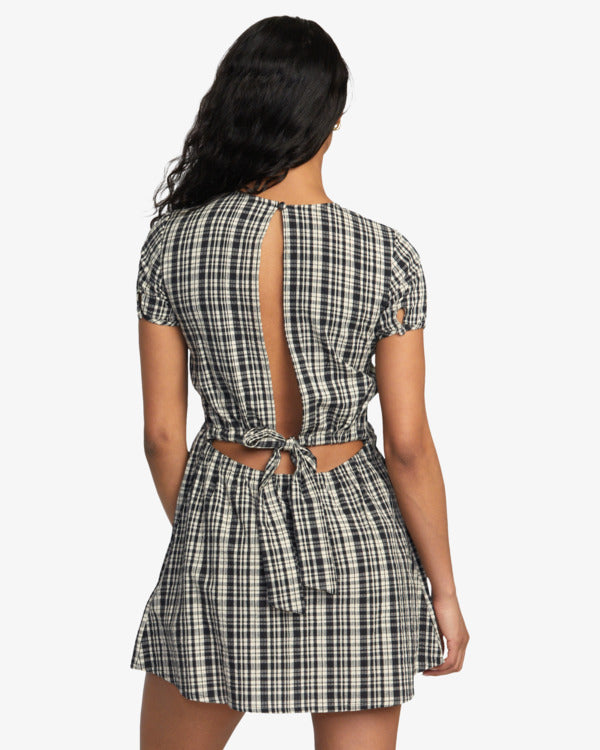 Vestido Rvca Mavis Dress Black