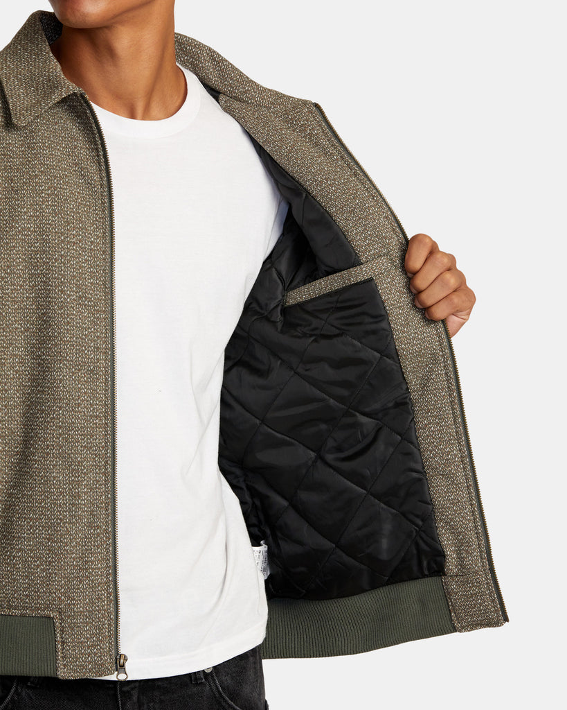 Chaqueta RVCA Pisco Jacket Dark Olive