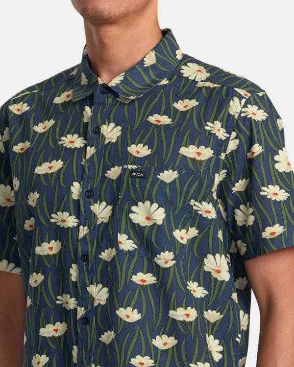 Camisa Rvca Rvgazi Moody Blue