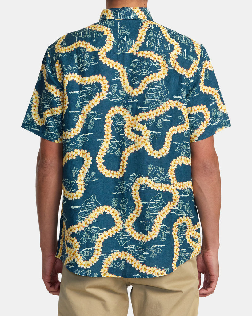 Camisa Rvca Exotica Duck Blue