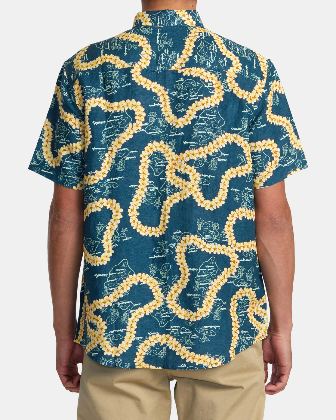 Camisa Rvca Exotica Duck Blue