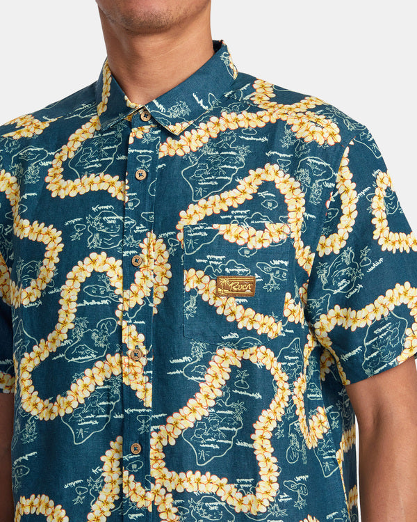 Camisa Rvca Exotica Duck Blue