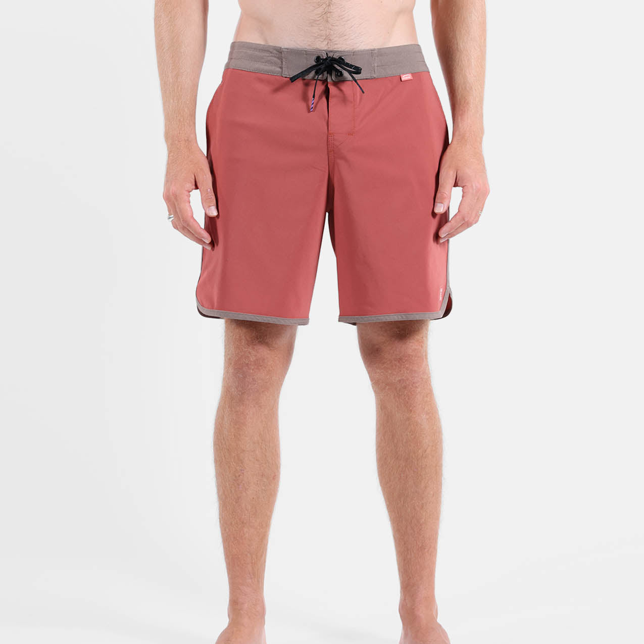 Bañador Oxbow Beachbreak Redwood rojo para hombre estilo boardshort surf premium