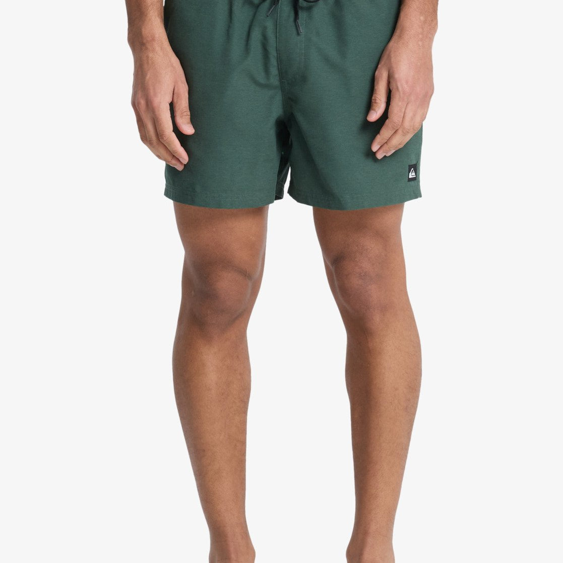 Bañador QUIKSILVER verde hombre Everyday Solid Volley 15 secado rápido estilo surf
