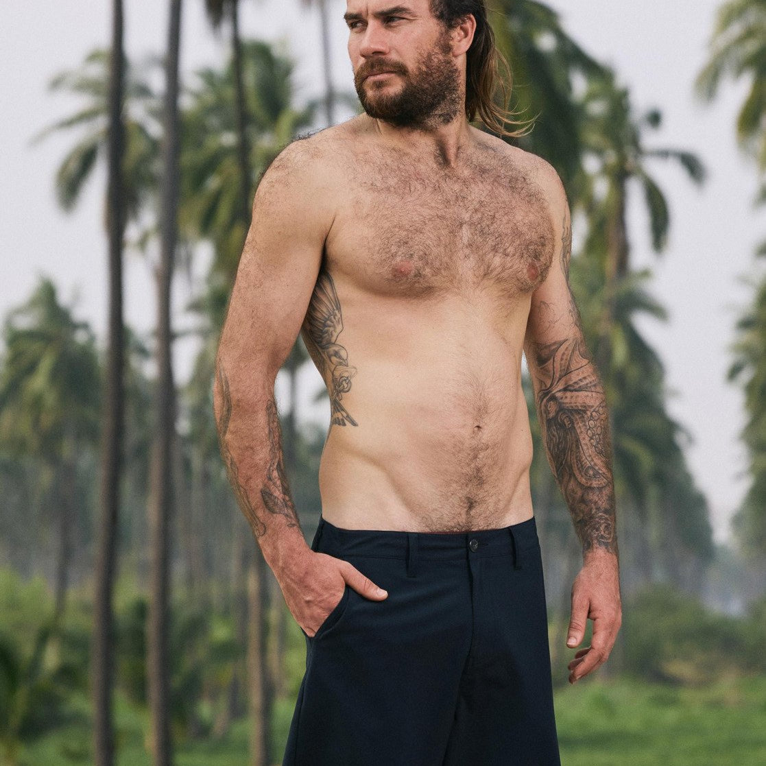 Bañador QUIKSILVER Híbrido Union 20 Black hombre pantalón corto surf negro