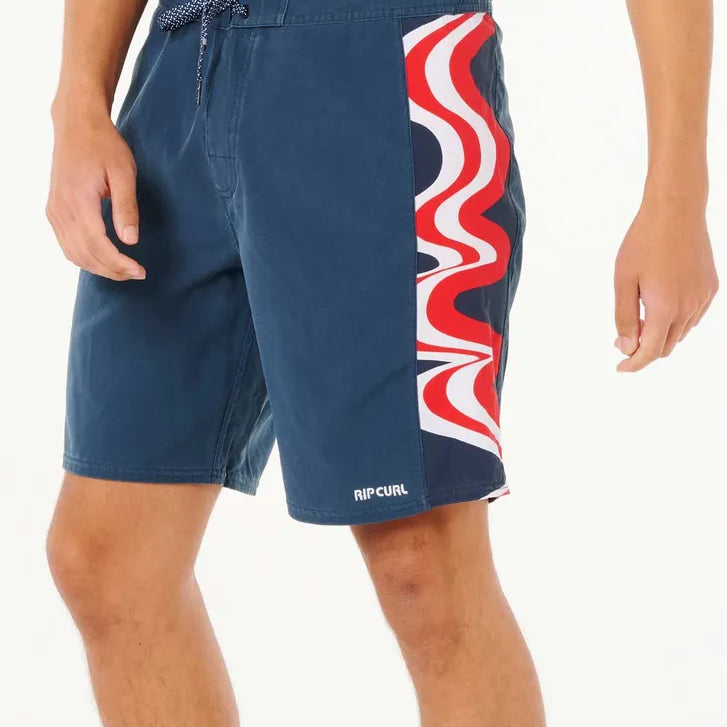 Bañador Rip Curl Mirage Sideways Navy azul marino hombre boardshort técnico 19 pulgadas
